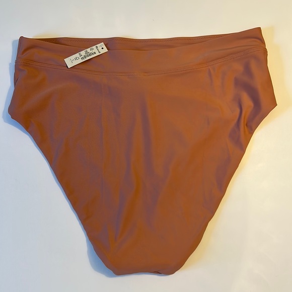 Madewell Bikini Bottoms - Second Wave Retro High Waisted NWT Sz Large - Picture 5 of 6
